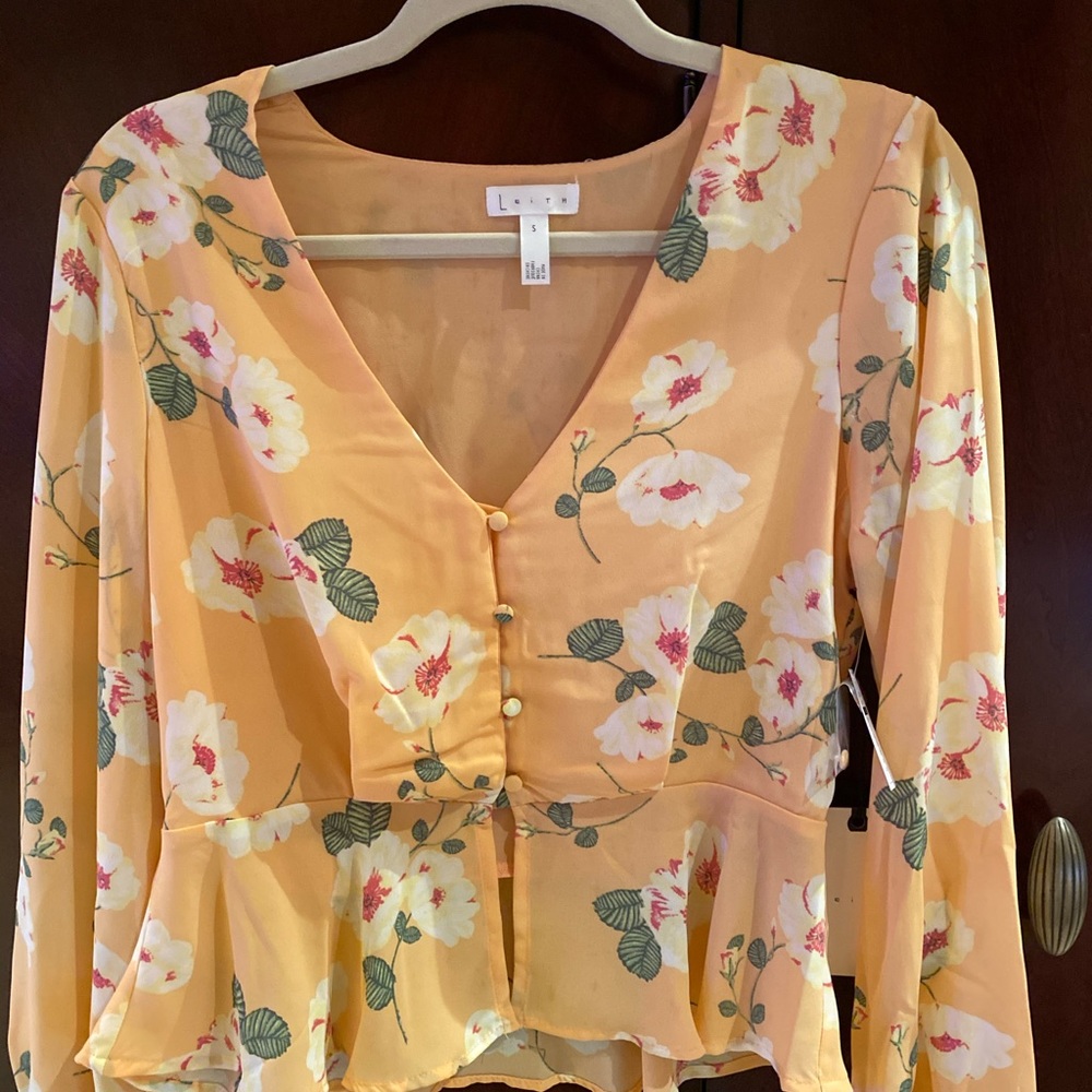 Flowered Blouse